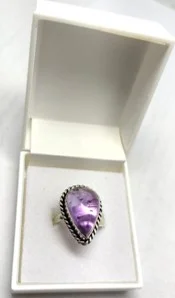 Amethyst Stone Ring