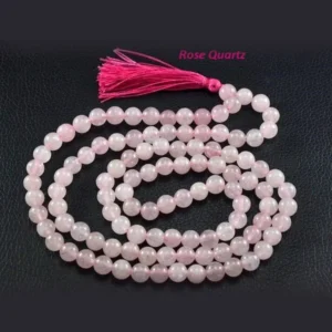 Rose Quartz Mala